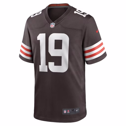 Cedric Tillman Cleveland Browns Nike Game Jersey – Brown - Image 2