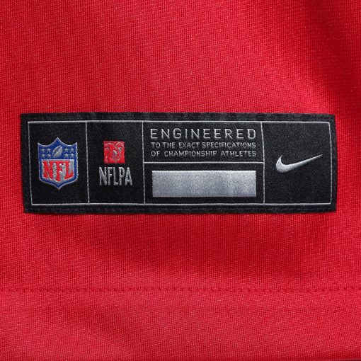 New York Giants Nike Alternate Game Custom Jersey – Century Red - Image 6