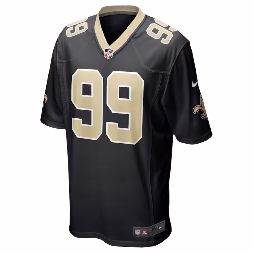 Chase Young New Orleans Saints Nike Game Jersey – Black - Image 2