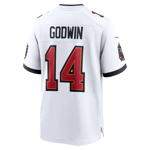 Chris Godwin Tampa Bay Buccaneers Nike White Game Jersey –  White - Image 3