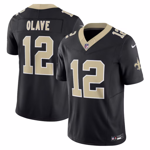 Chris Olave New Orleans Saints Nike Vapor F.U.S.E. Limited Jersey – Black