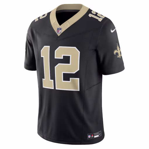 Chris Olave New Orleans Saints Nike Vapor F.U.S.E. Limited Jersey – Black - Image 2
