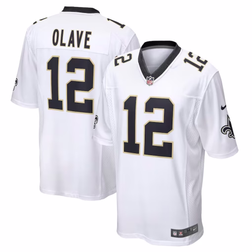 Chris Olave New Orleans Saints Nike Game Player Jersey – White
