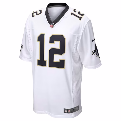 Chris Olave New Orleans Saints Nike Game Player Jersey – White - Image 2
