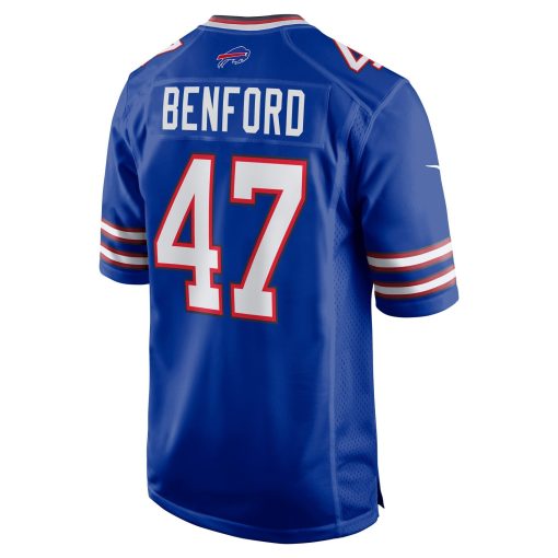 Christian Benford Buffalo Bills Nike Game Jersey – Royal - Image 3