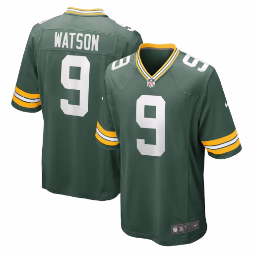 Men’s Green Bay Packers Christian Watson Nike Green Game Player Jersey