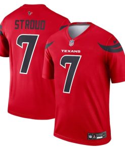 C.J. Stroud Houston Texans Nike Alternate Legend Player Performance Top – Red