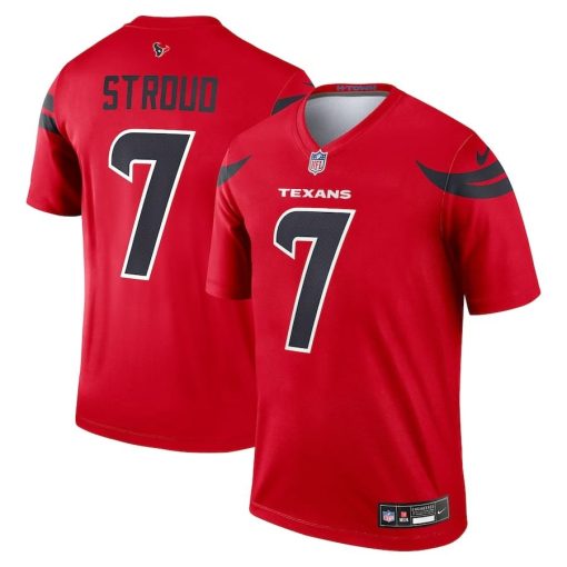 C.J. Stroud Houston Texans Nike Alternate Legend Player Performance Top – Red