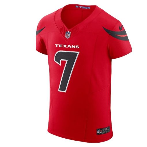 C.J. Stroud Houston Texans Nike Alternate Vapor F.U.S.E. Elite Jersey – Red - Image 2