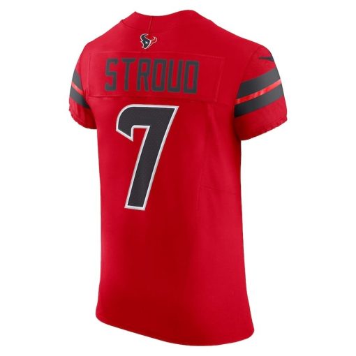 C.J. Stroud Houston Texans Nike Alternate Vapor F.U.S.E. Elite Jersey – Red - Image 3