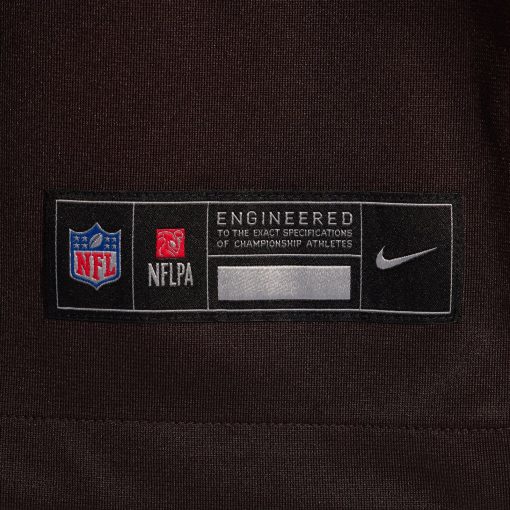 Nike Cleveland Browns Custom Game Jersey – Brown - Image 6