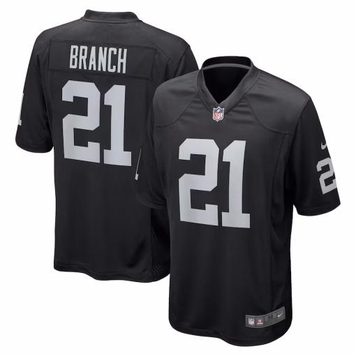 Cliff Branch Las Vegas Raiders Nike Retired Player Game Jersey – Black