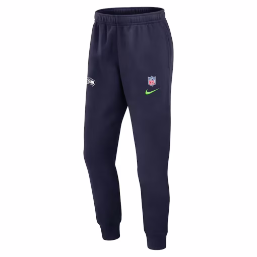 Seattle Seahawks Nike 2024 Sideline Club Pants – College Navy - Image 2