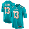 Dan Marino Miami Dolphins Nike Game Retired Player Jersey – Aqua