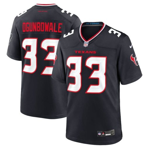 Dare Ogunbowale Houston Texans Nike Team Game Jersey – Navy
