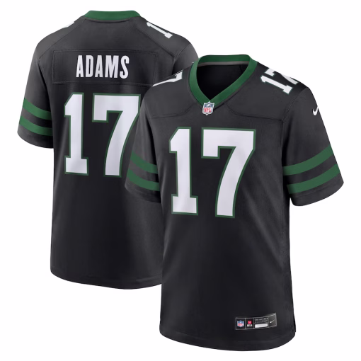 Davante Adams New York Jets Nike Alternate Game Jersey – Legacy Black