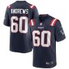 David Andrews New England Patriots Nike Game Jersey – Navy