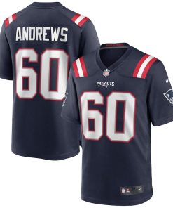 David Andrews New England Patriots Nike Game Jersey – Navy
