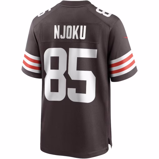 David Njoku Cleveland Browns Nike Game Player Jersey – Brown - Image 3