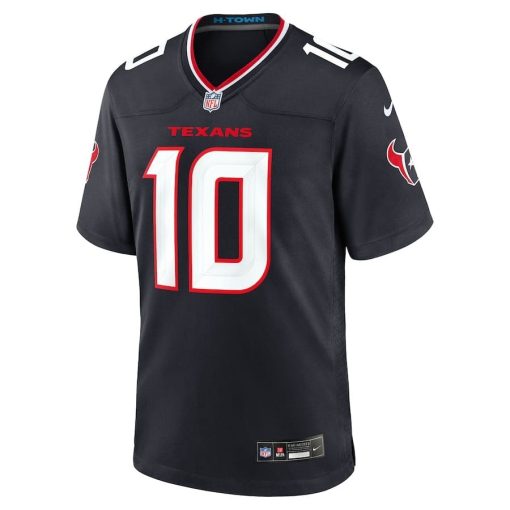 Davis Mills Houston Texans Nike Team Game Jersey – Navy - Image 2