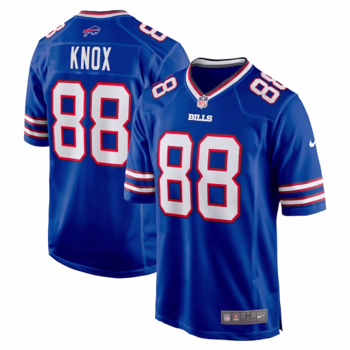 Dawson Knox Buffalo Bills Nike Game Jersey – Royal