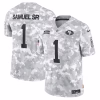 Deebo Samuel Sr San Francisco 49ers Nike 2024 Salute to Service Limited Jersey – Arctic Camo