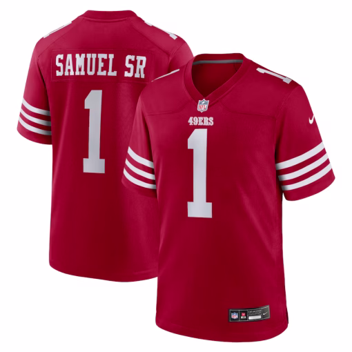 Deebo Samuel Sr San Francisco 49ers Nike Game Player Jersey – Scarlet