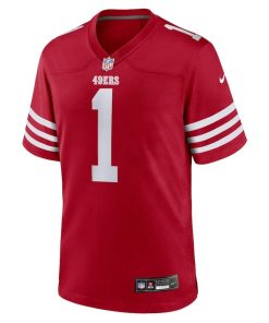 Alternative view of Deebo Samuel Sr San Francisco 49ers Nike Game Player Jersey – Scarlet