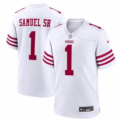 Deebo Samuel Sr San Francisco 49ers Nike Game Player Jersey – White