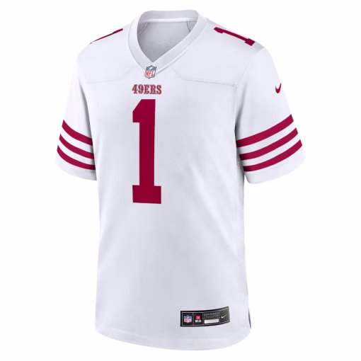 Deebo Samuel Sr San Francisco 49ers Nike Game Player Jersey – White - Image 2