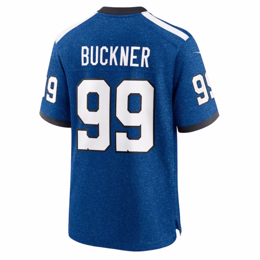 DeForest Buckner Indianapolis Colts Nike Indiana Nights Alternate Game Jersey – Royal - Image 2