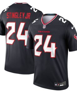 Derek Stingley Jr. Houston Texans Nike Team Legend Player Performance Top – Navy