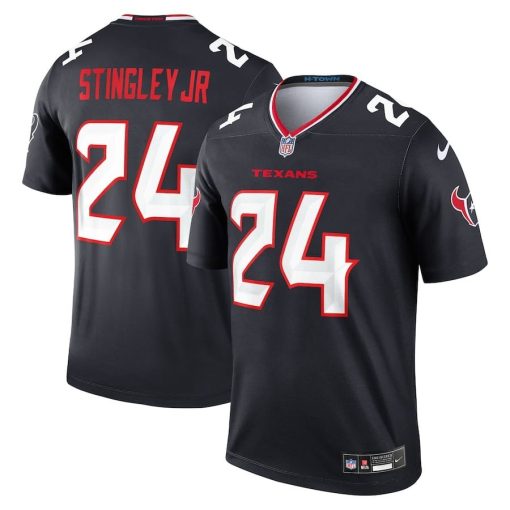 Derek Stingley Jr. Houston Texans Nike Team Legend Player Performance Top – Navy