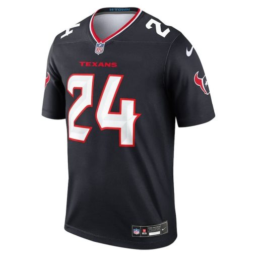 Derek Stingley Jr. Houston Texans Nike Team Legend Player Performance Top – Navy - Image 2