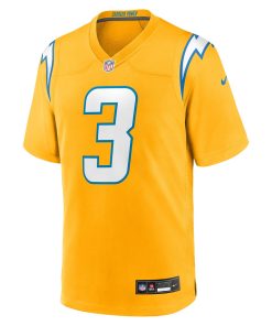 Alternative view of Derwin James Jr. Los Angeles Chargers Nike Alternate Charger Power Game Player Jersey – Gold