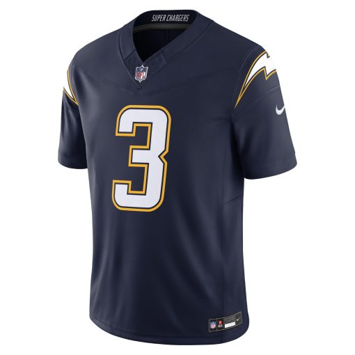 Derwin James Jr. Los Angeles Chargers Nike Alternate Super Chargers Vapor F.U.S.E. Limited Jersey – Navy - Image 2