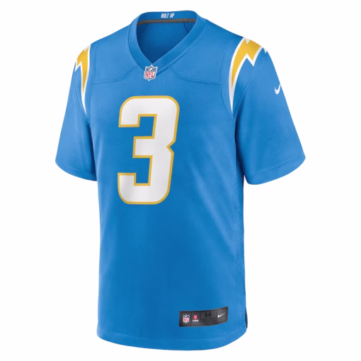 Derwin James Jr. Los Angeles Chargers Nike Game Jersey – Powder Blue - Image 2