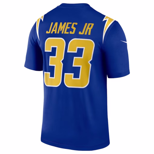 Derwin James Los Angeles Chargers Nike Alternate Legend Player Performance Top – Royal - Image 3