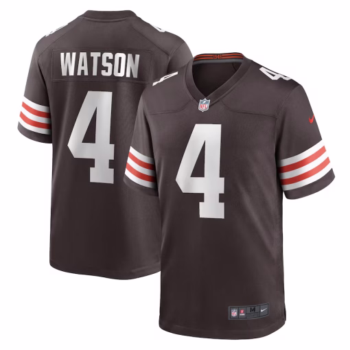 Deshaun Watson Cleveland Browns Nike Game Jersey – Brown