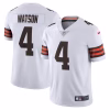 Deshaun Watson Cleveland Browns Nike 2020 Vapor Limited Jersey – White