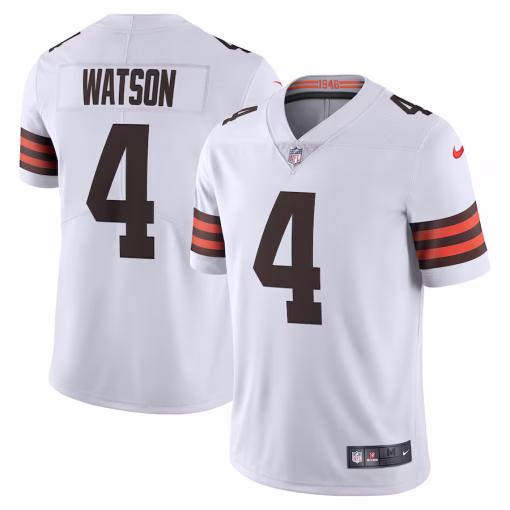Deshaun Watson Cleveland Browns Nike 2020 Vapor Limited Jersey – White
