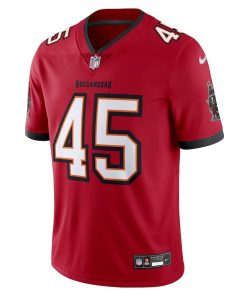 Alternative view of Devin White Tampa Bay Buccaneers Nike Vapor Untouchable Limited Jersey – Red