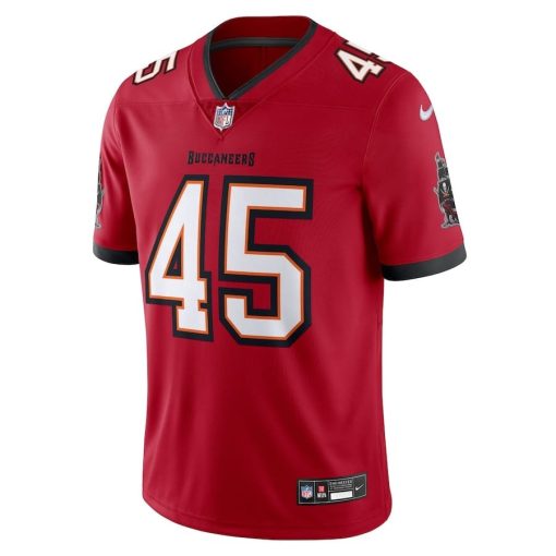 Devin White Tampa Bay Buccaneers Nike Vapor Untouchable Limited Jersey – Red - Image 2