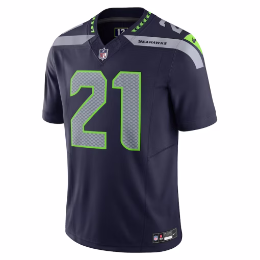 Devon Witherspoon Seattle Seahawks Nike Vapor F.U.S.E. Limited Jersey – Navy - Image 2