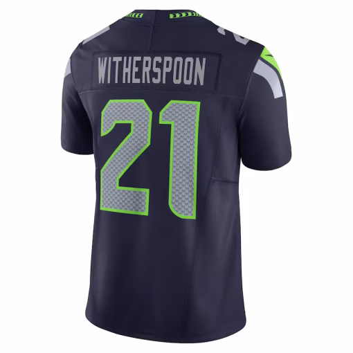 Devon Witherspoon Seattle Seahawks Nike Vapor F.U.S.E. Limited Jersey – Navy - Image 3