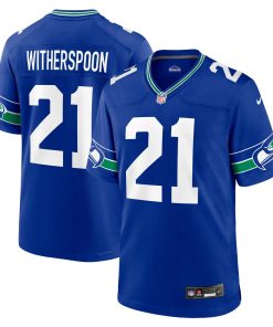 Devon Witherspoon Seattle Seahawks Nike Throwback Player Game Jersey – Royal