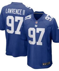 Dexter Lawrence II New York Giants Nike Team Game Player Jersey – Royal