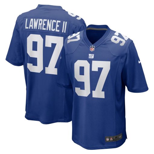 Dexter Lawrence II New York Giants Nike Team Game Player Jersey – Royal