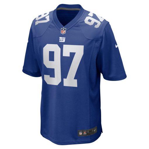 Dexter Lawrence II New York Giants Nike Team Game Player Jersey – Royal - Image 2