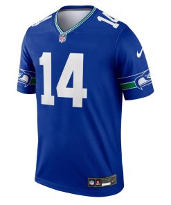 Alternative view of DK Metcalf Seattle Seahawks Nike Alternate Legend Player Performance Top – Royal